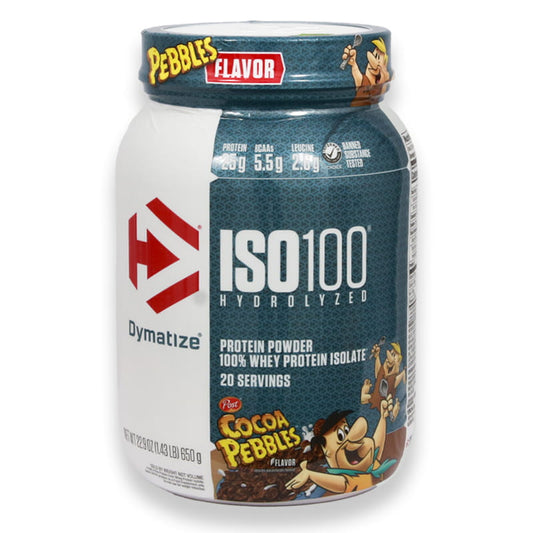 Dymatize Iso 100% Whey Protein Powder Cocoa Pebbles 1.43lb(650g)