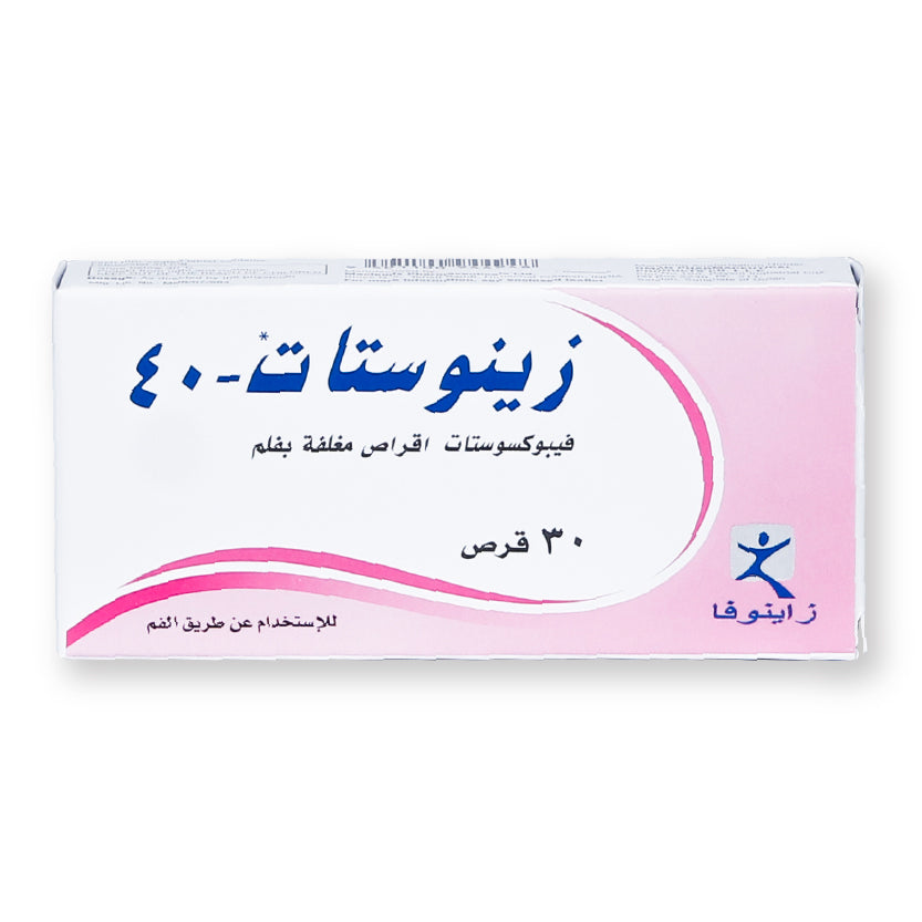 Zynostat 40mg Tablets 30'S