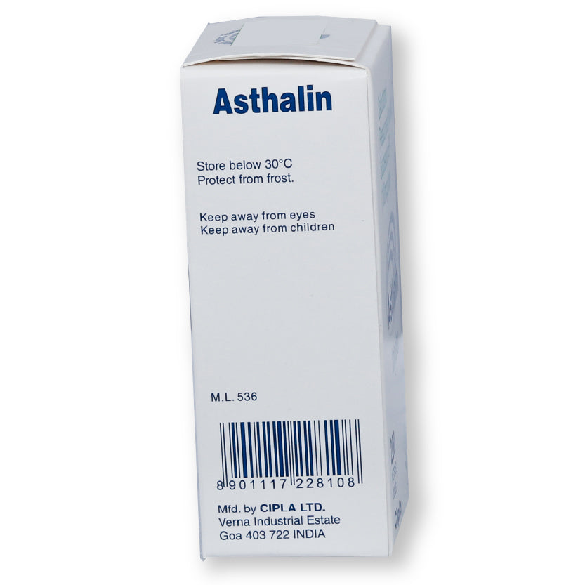 Asthalin 100mcg Inhaler 200 Metered Doses