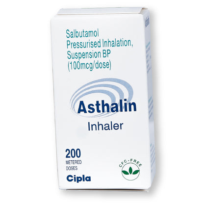 Asthalin 100mcg Inhaler 200 Metered Doses