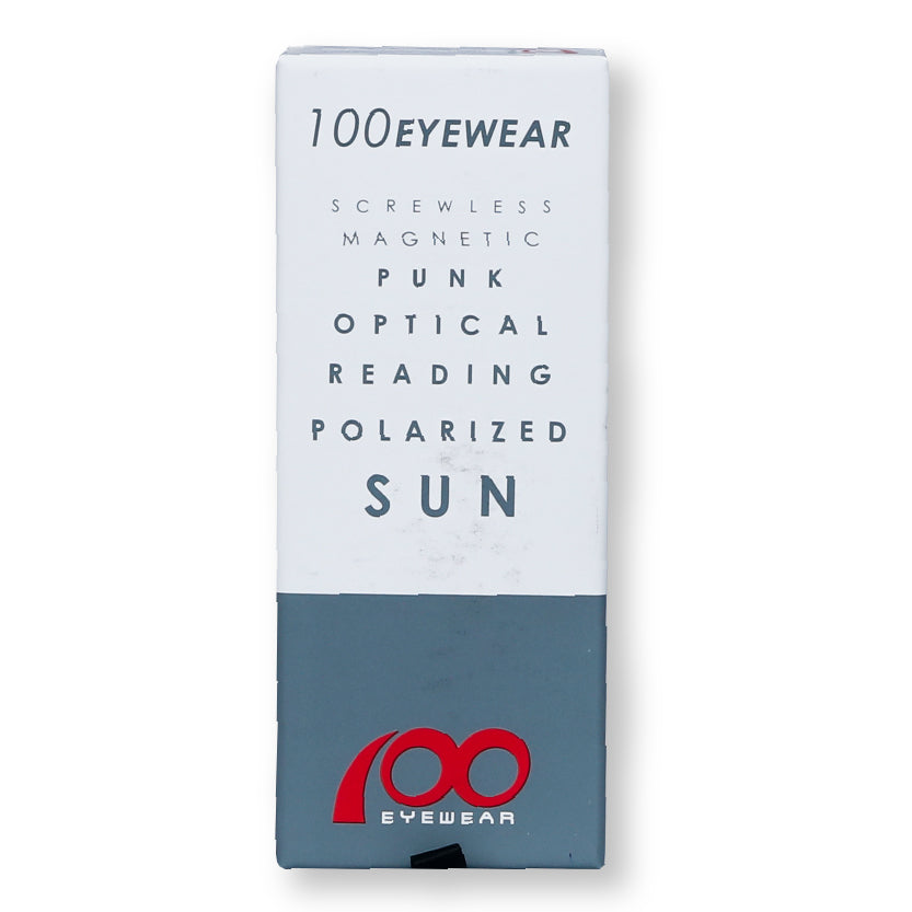 100 Eyewear Reading Glass Black Anti-Blue Lens/+2.0