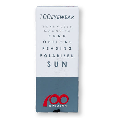 100 Eyewear Reading Glass Black Anti-Blue Lens/+2.0