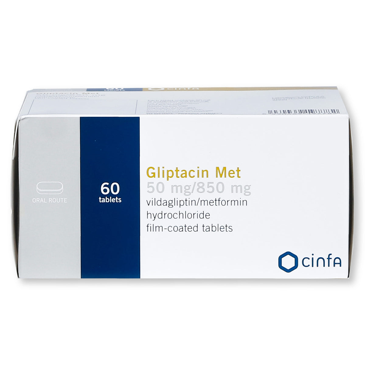 Gliptacin Met 50mg/850mg Tablets 60'S