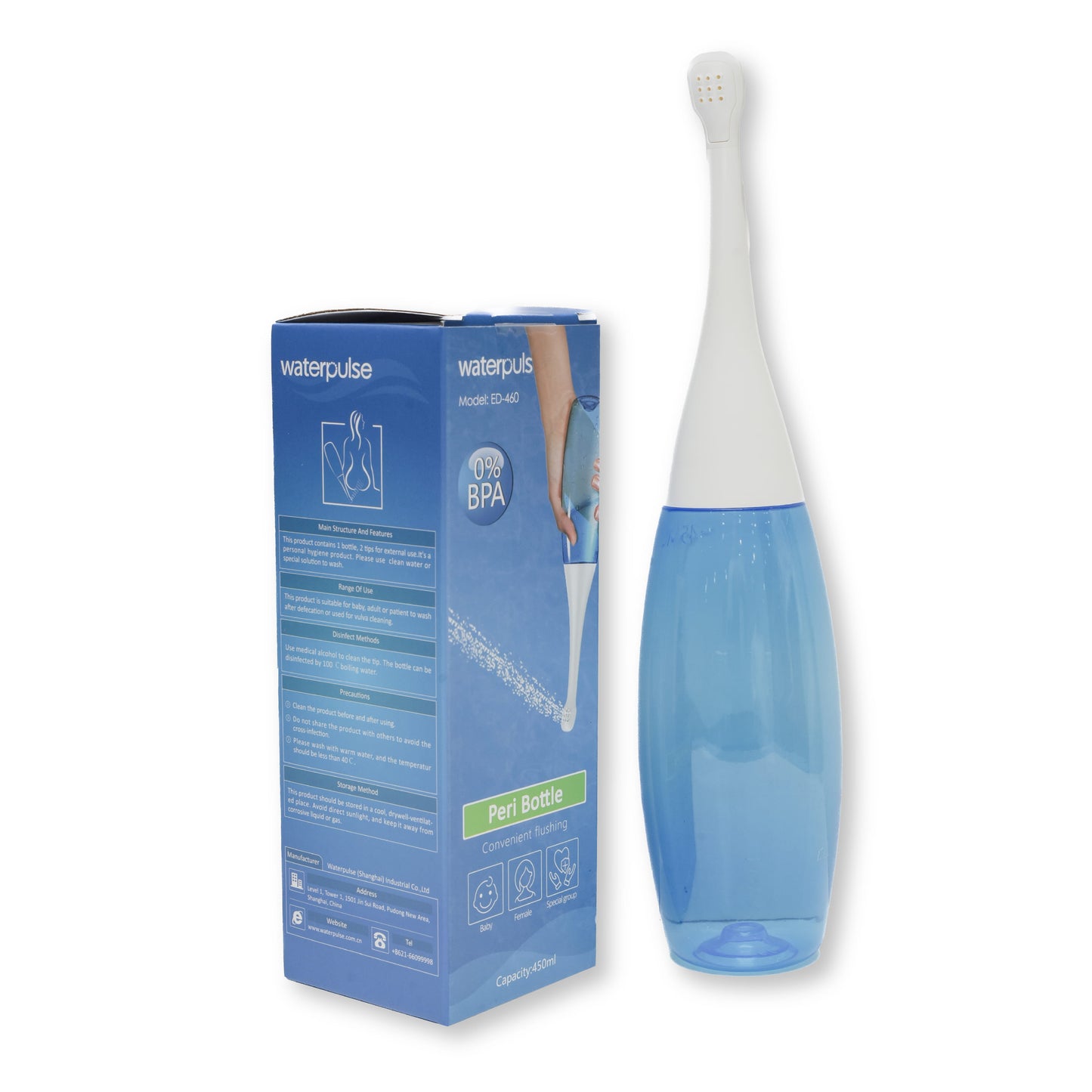 WATERPULSE ED-460 PERI BOTTLE 450ML