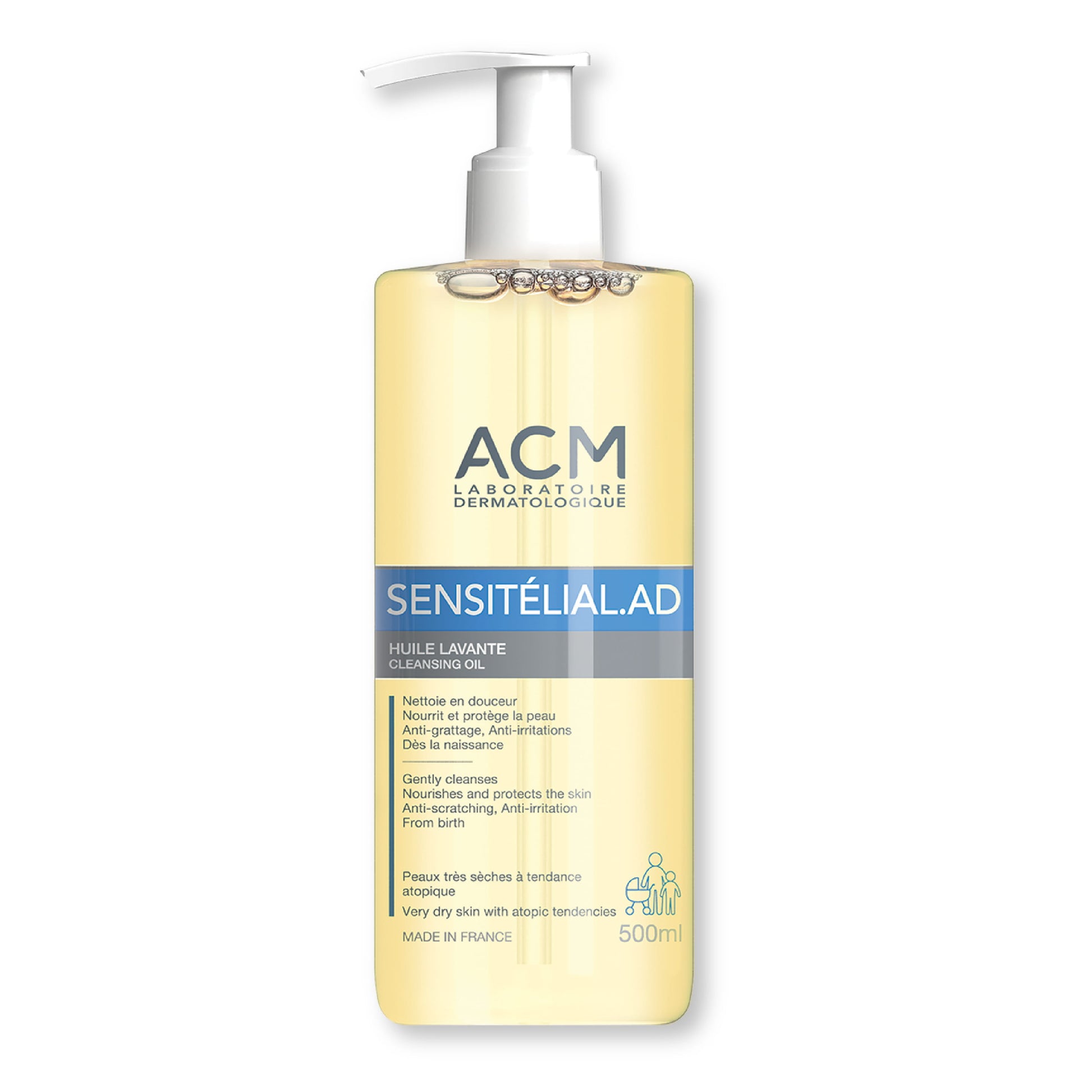 ACM SENSITELIAL AD CLEANSING OIL 500ML