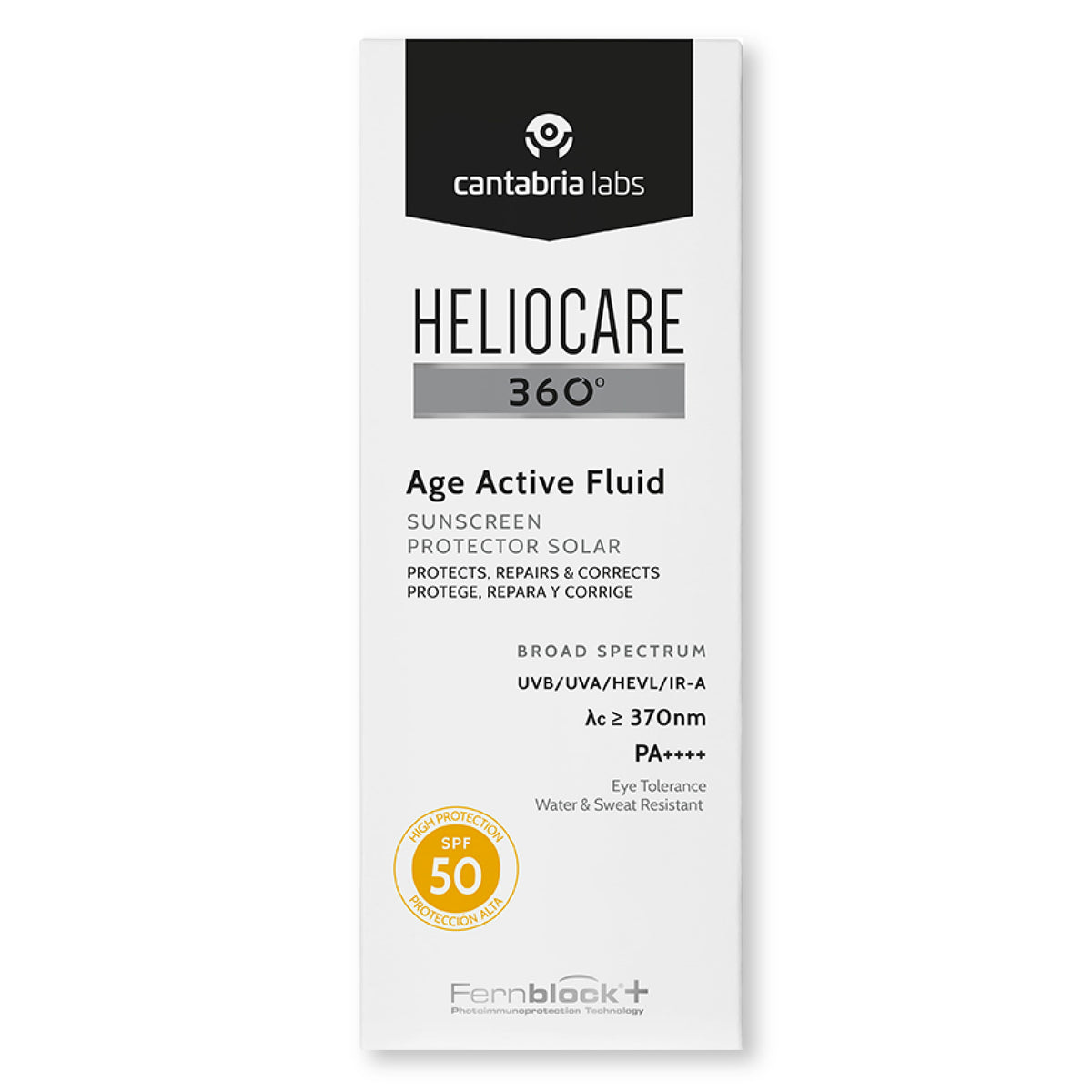 CANTABRIA HELIOCARE 360° AGE ACTIVE FLUID SPF50+ 50ML