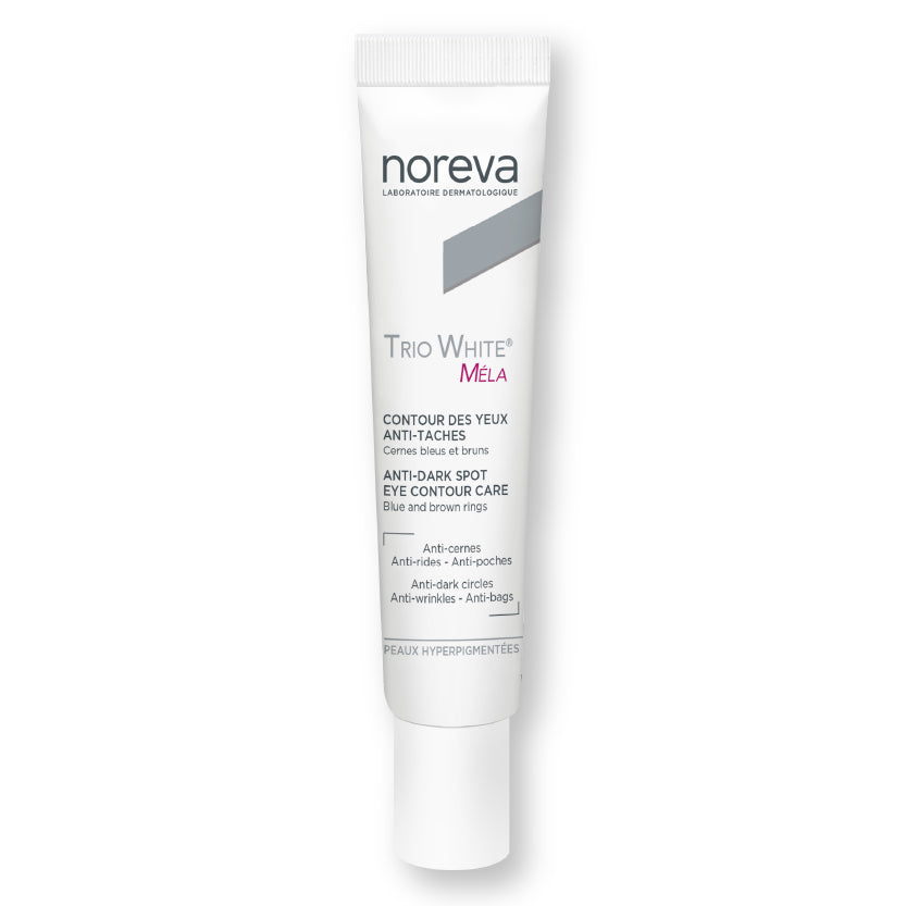 NOREVA TRIO WHITE MELA ANTI-DARK SPOT EYE CONTOUR CARE CREAM 10ML