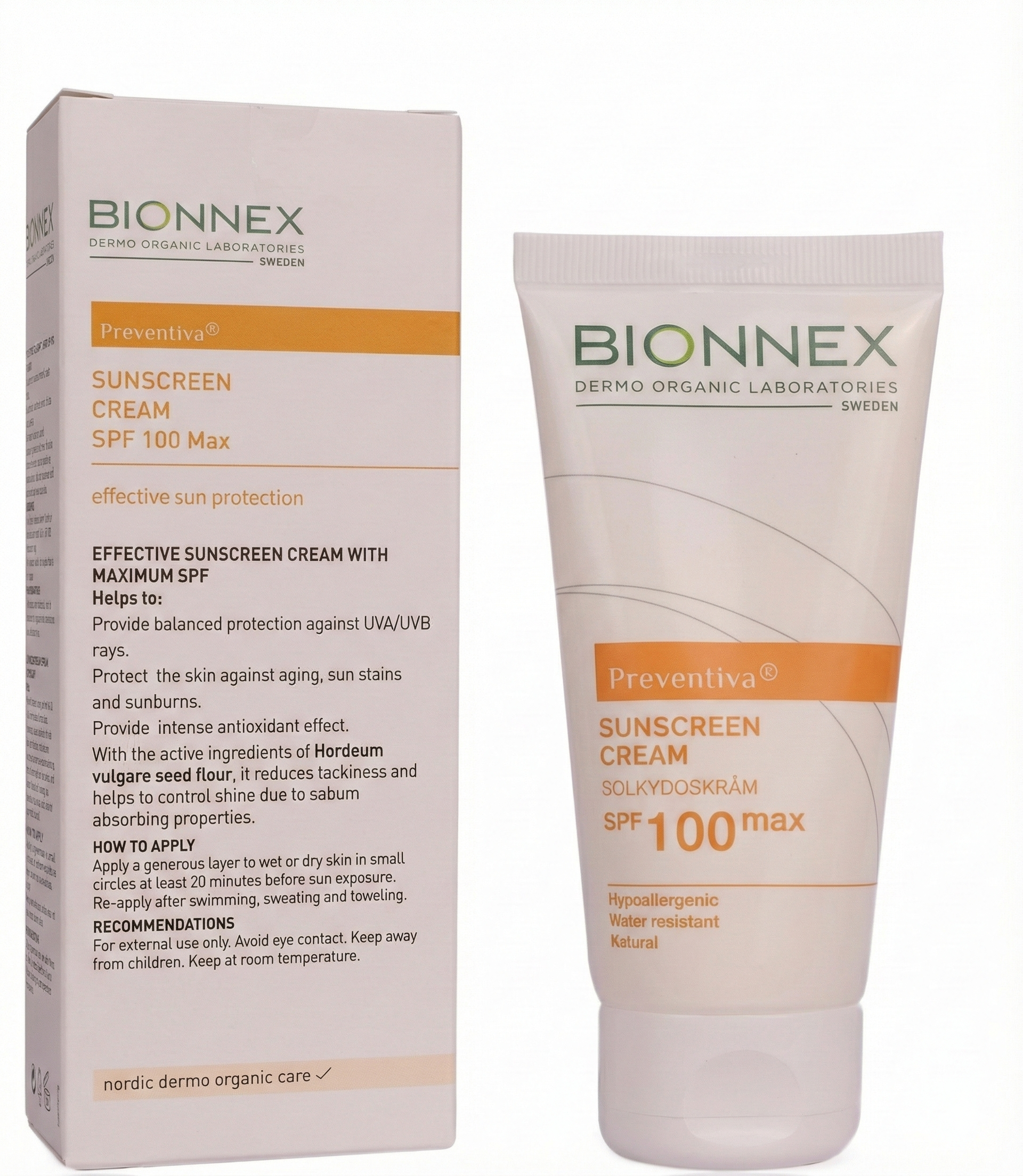 Bionnex Preventiva Sunscreen Spf100 50Ml