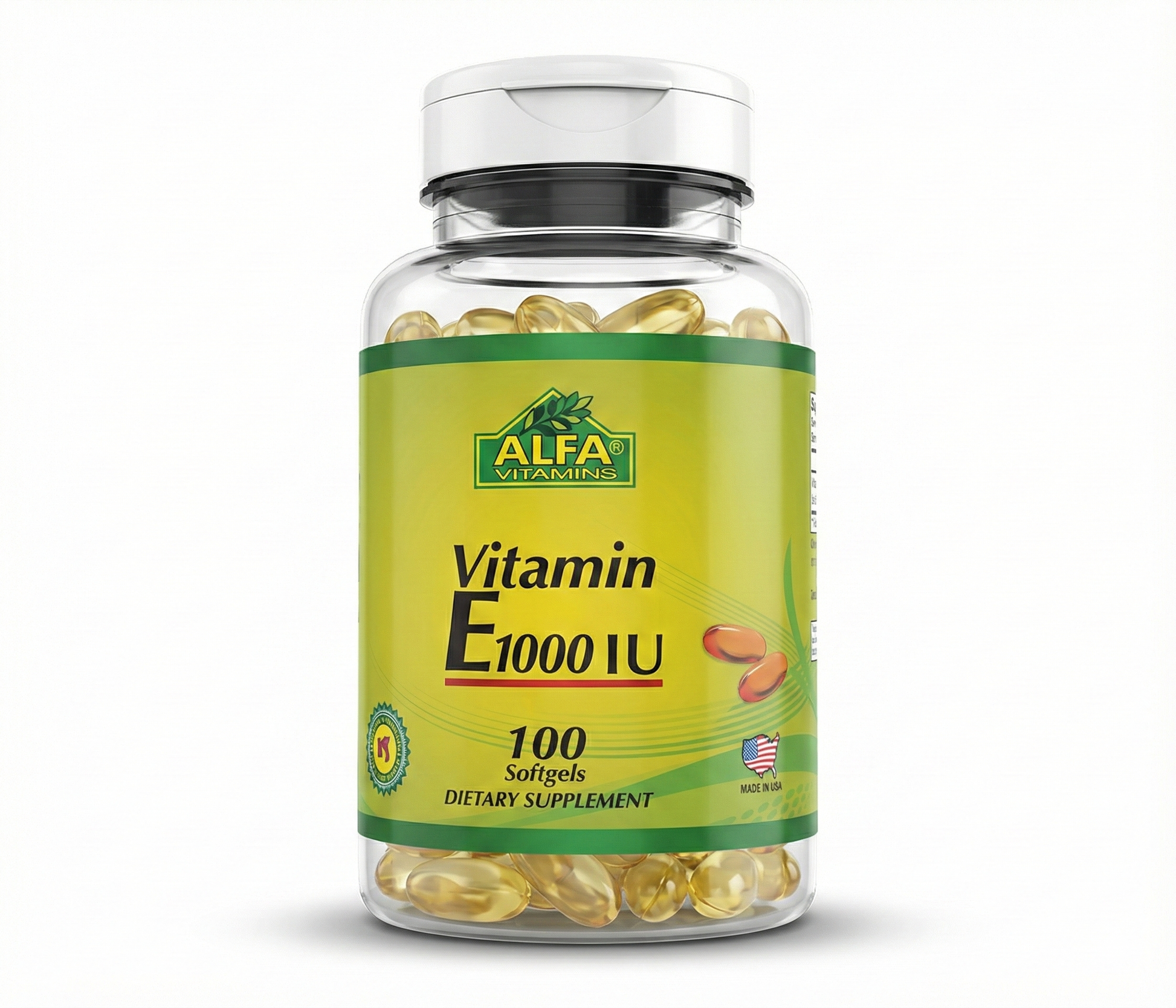 Alfa Vitamin E 1000Iu Softgels 100'S
