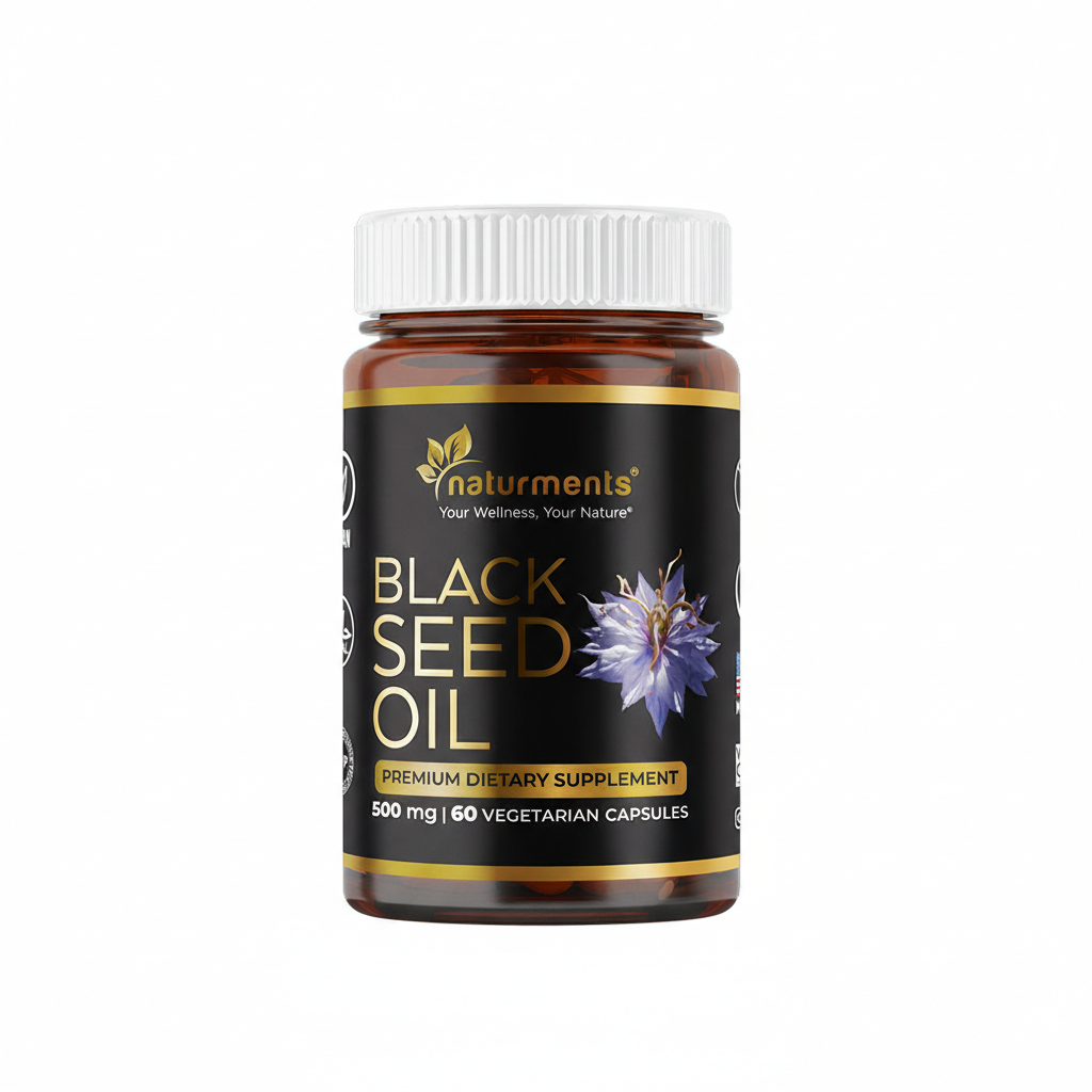 Naturments Black Seed Oil 500mg Capsules 60'S - Wellcare Pharmacy