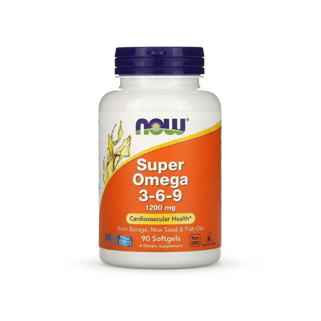 Now Super Omega 3-6-9 1200Mg Softgels 90'S - Wellcare Pharmacy