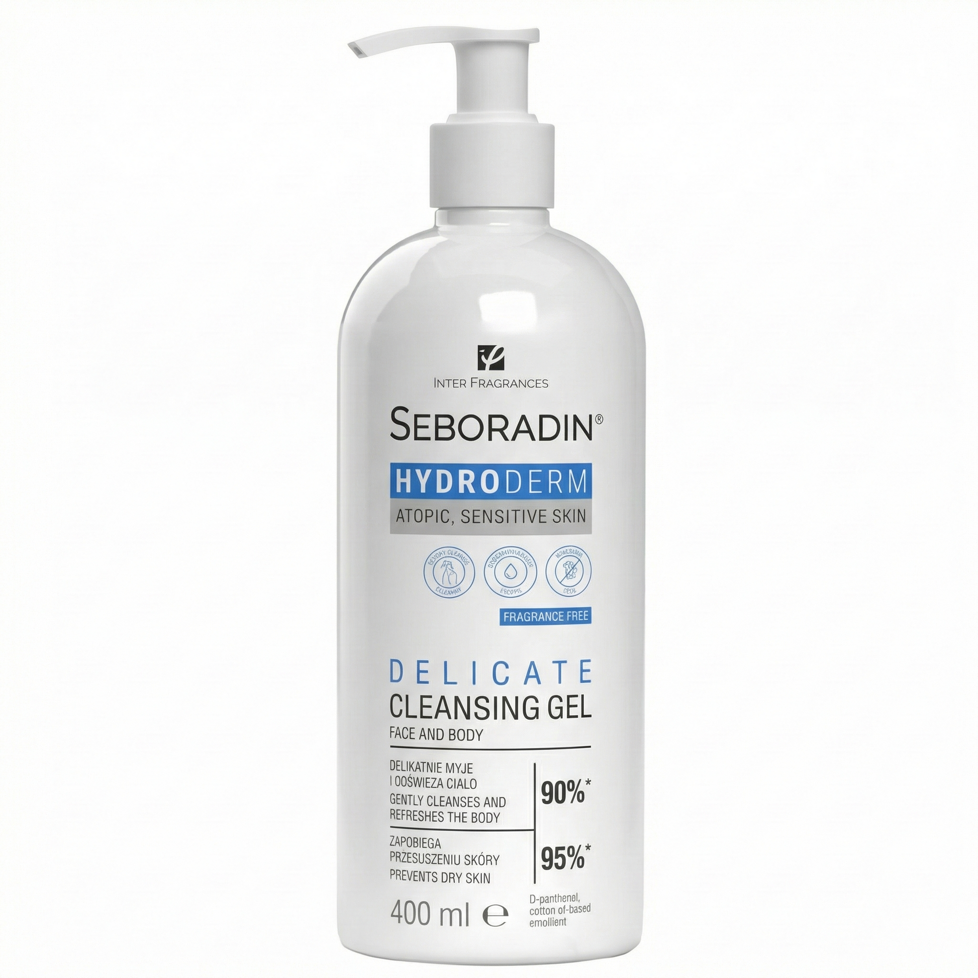 Seboradin Hydroderm Emollient Body Cream 400Ml