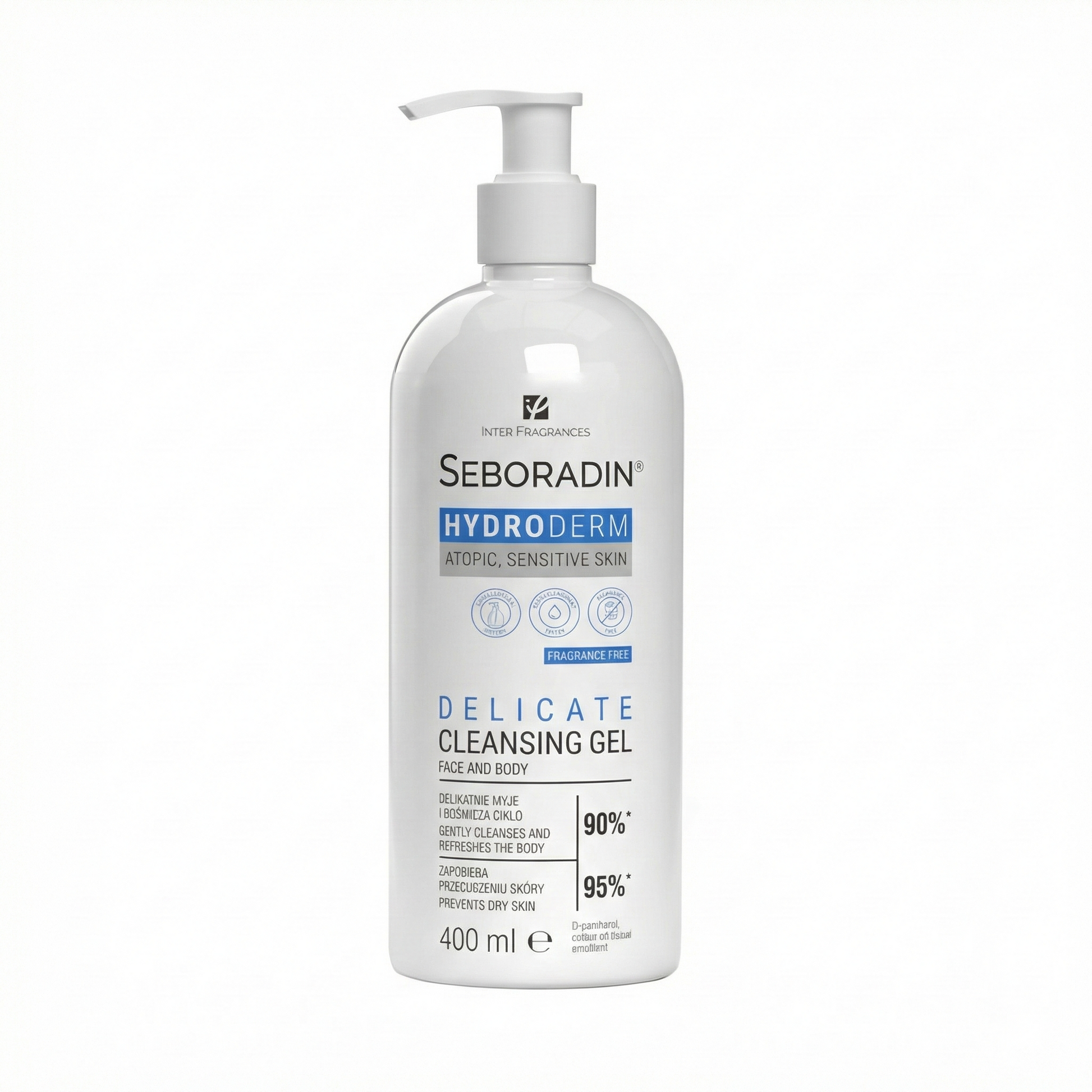 Seboradin Hydroderm Delicate Cleansing Gel 400Ml