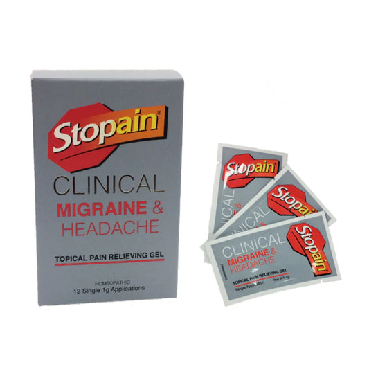 Stopain Clinical Migraine & Headache Gel 12X1g