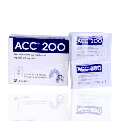 Acc 200Mg Sachet 20'S