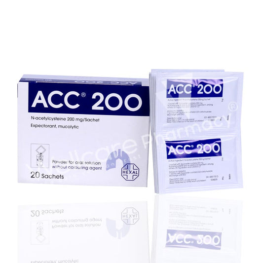 Acc 200Mg Sachet 20'S