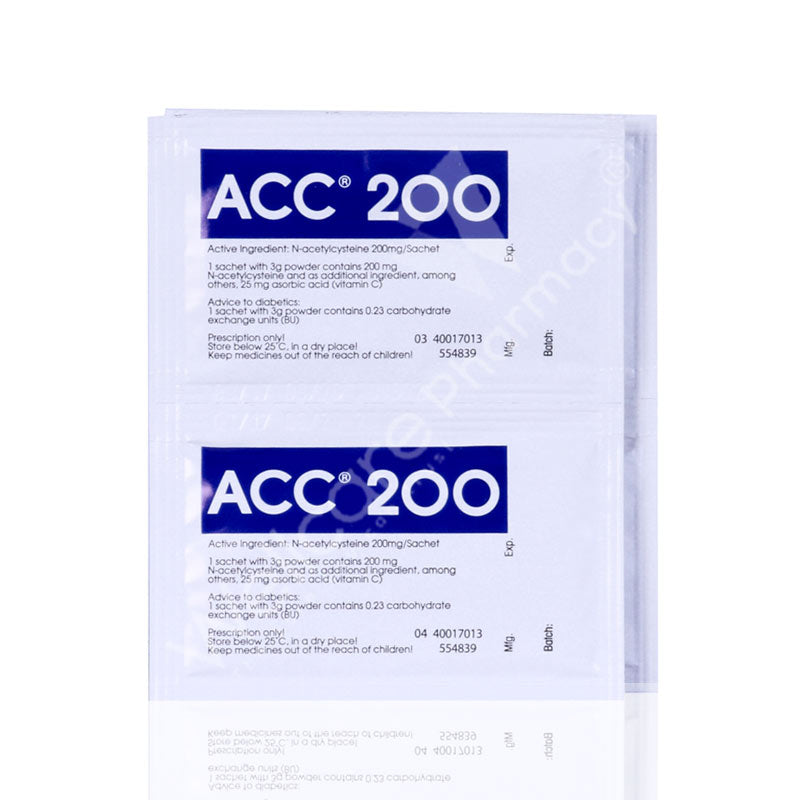 Acc 200Mg Sachet 20'S
