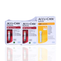 Accu Check Performa Strips 100 And Lancet 100'S Kit