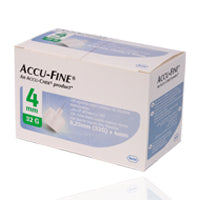 Accu Fine Pen Needle 32G 0.23X4mm 100'S
