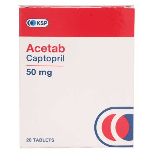 Acetab 50mg Tablets 20'S - Wellcare Pharmacy