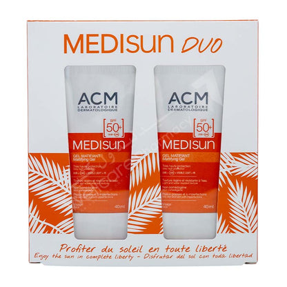 Acm Medisun Spf50+ Mattifying Gel 40Ml Value Pack