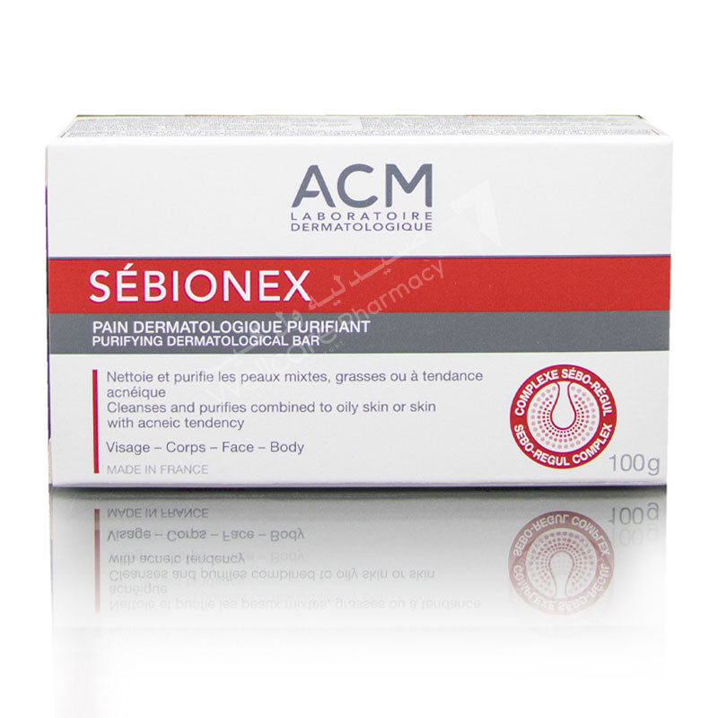 Acm Sebionex Purifying Dermatological Bar 100Grams
