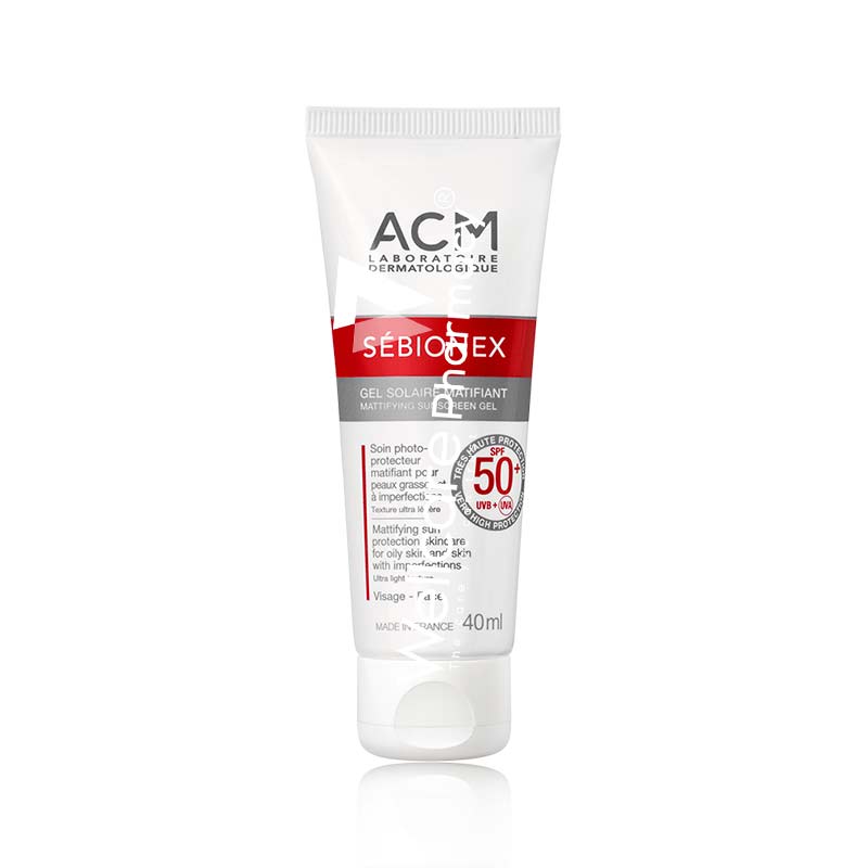 Acm Sebionex Spf50+ Mattifying Sun Screen Gel 40Ml