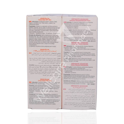 Acm Depiwhite Advance Cream+sensitelial Spf100+ Value Pack 1'S