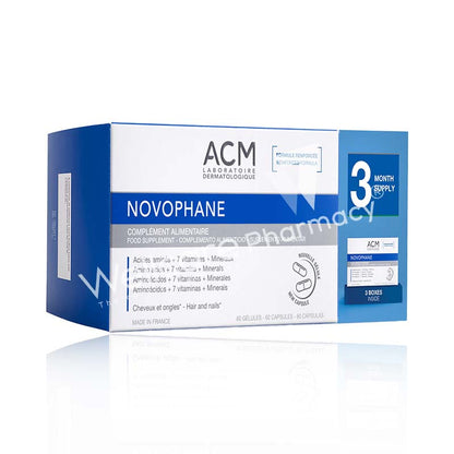 Acm Novophane Capsules 60'S (Bundle Of 3Pkts)