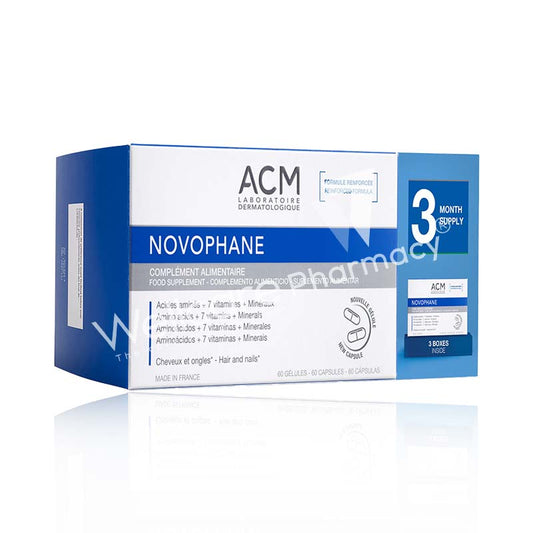 Acm Novophane Capsules 60'S (Bundle Of 3Pkts)