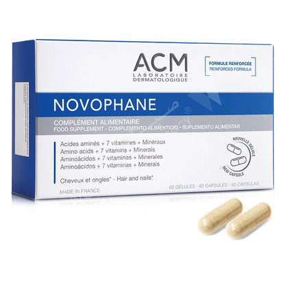 Acm Novophane Food Supplement Capsules 60'S - Wellcare Pharmacy