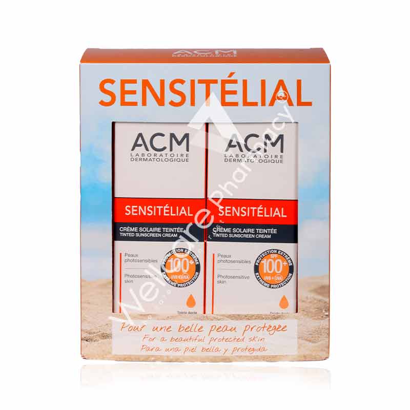 Acm Sent Spf 100+gold Tint 1+1