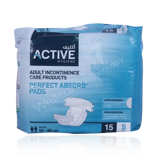 Active Adult Diapers Small 50Cm-80Cm 15'S