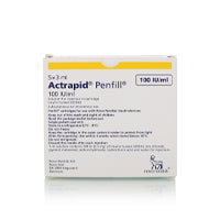 Actrapid Hm Penfill 3Ml 1X5's