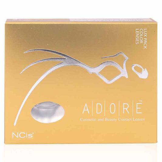 Adore Monthly Color Lenses 2'S(3 Months)-Bi Tone-Aqua