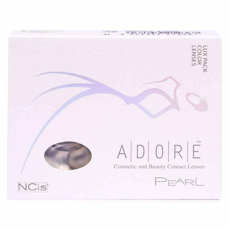 Adore Monthly Color Lenses 2'S(3 Months)-Pearl-Grey Adore Monthly Color Lenses 2'S(3 Months)-Pearl-Grey