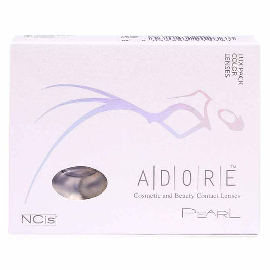 Adore Monthly Color Lenses 2'S(3 Months)-Pearl-Grey