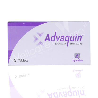 Advaquin 500Mg Tablets 5'S