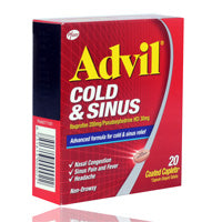 Advil Cold And Sinus 20'S Caplets