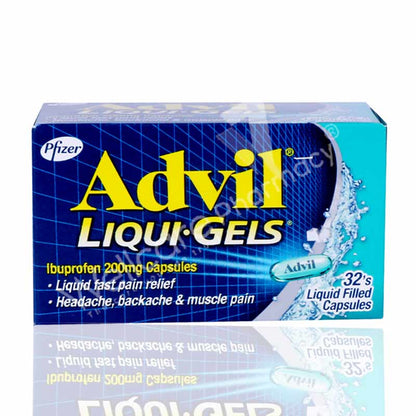 Advil Liquigel Capsules 32'S
