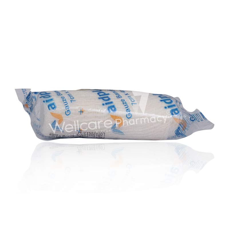 Aidplast Gauze Bandage 7cmx4m V60740