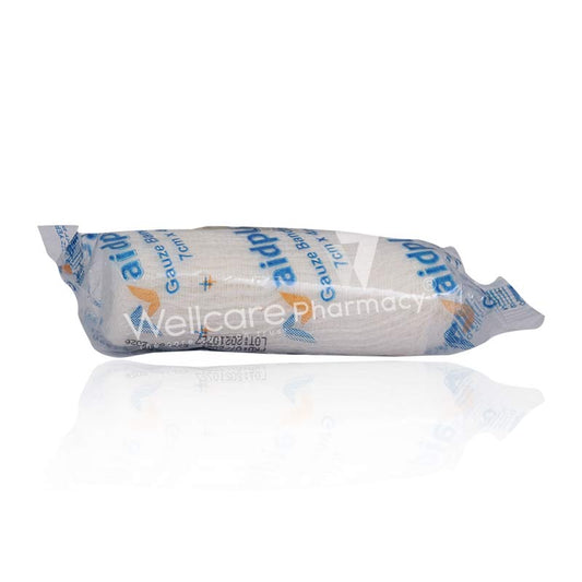 Aidplast Gauze Bandage 7Cmx4m V60740