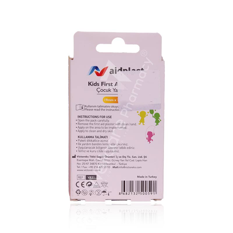 Aidplast Kids First Aid Plaster 20'S V831
