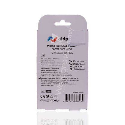 Aidplast Mixed First Aid Plaster 100'S V845