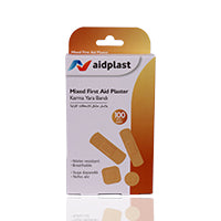 Aidplast Mixed First Aid Plaster 100'S V845