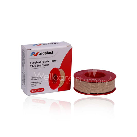 Aidplast Surgical Fabric Tape 5Mx1.25Cm V101