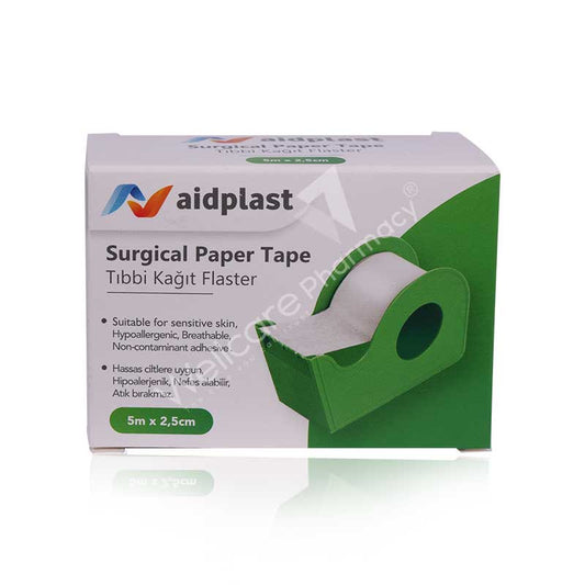 Aidplast Surgical Paper Tape 5Mx2.5Cm V502
