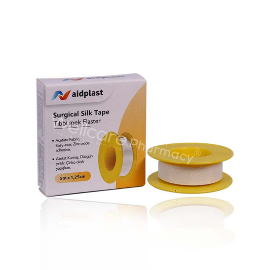 Aidplast Surgical Silk Tape 5Mx1.25Cm V201