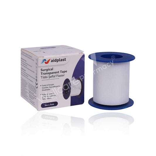 Aidplast Surgical Transparent Tape 5Mx5cm V305