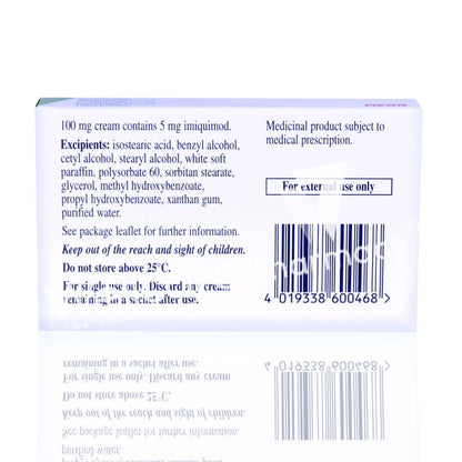 Aldara 5% Cream Sachets 12'S